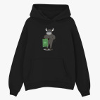 Толстовка худи оверсайз