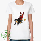 Женская футболка органик