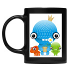 Кружка цветная UV-DTF