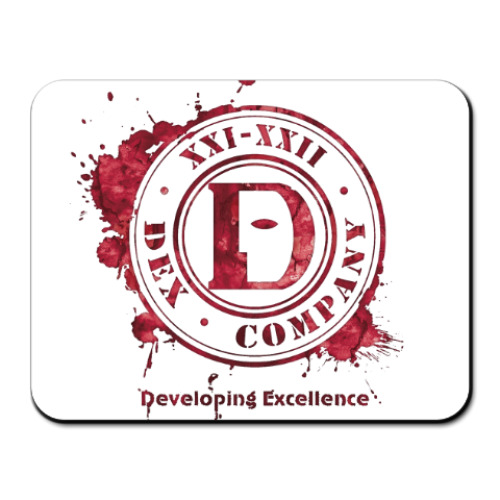 Коврик для мыши с принтом Dex