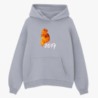 Толстовка худи оверсайз