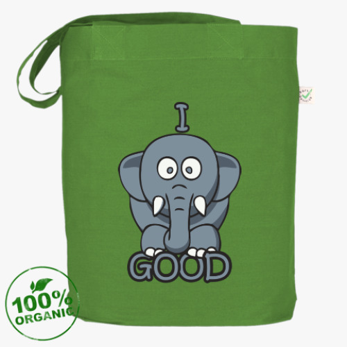 Сумка шоппер с принтом Я хороший