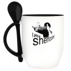 Кружка с ложкой