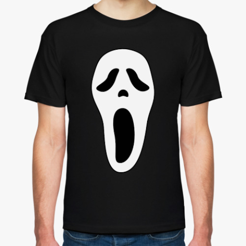 Футболка с принтом Страх