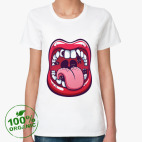 Женская футболка органик