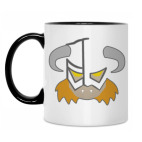 Кружка двухцветная