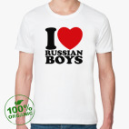 Мужская футболка органик