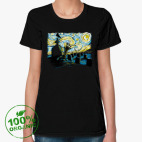 Женская футболка органик