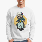 Череп в каске