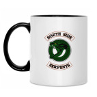 Кружка двухцветная