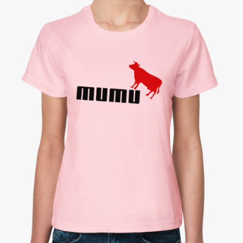 Женская футболка с принтом Mumu