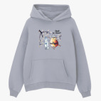 Толстовка худи оверсайз