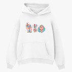 Толстовка худи оверсайз