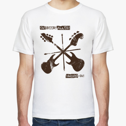 Футболка с принтом ОВА