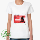 Женская футболка органик