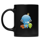 Кружка цветная UV-DTF