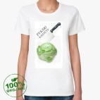 Женская футболка органик