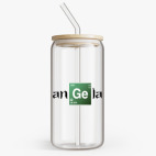 Банка с бамбуковой крышкой