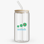 Банка с бамбуковой крышкой