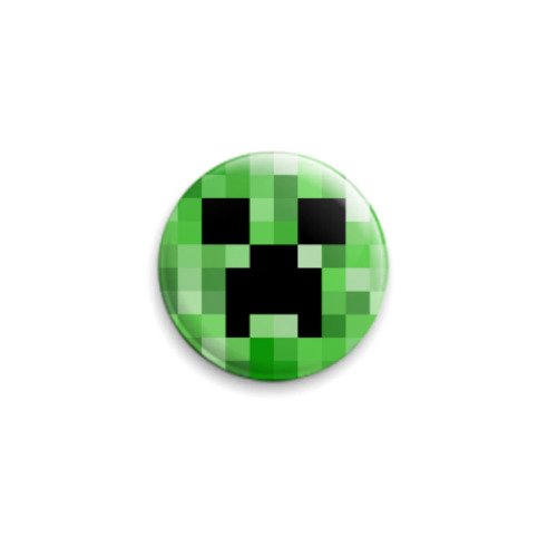 Значок 25мм  Minecraft