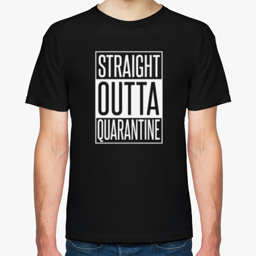 Футболка STRAIGHT OUTTA QUARANTINE