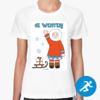 Женская спортивная футболка