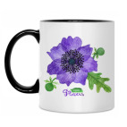 Кружка двухцветная