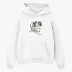 Толстовка худи оверсайз