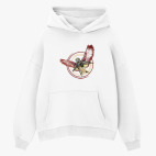 Толстовка худи оверсайз