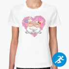 Женская спортивная футболка