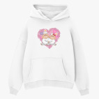 Толстовка худи оверсайз