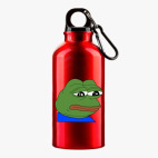 Металлическая бутылка 400 мл UV-DTF