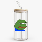 Банка с бамбуковой крышкой