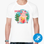 Мужская спортивная футболка