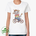 Женская футболка органик