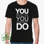 Мужская футболка органик