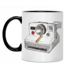 Кружка двухцветная