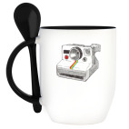 Кружка с ложкой