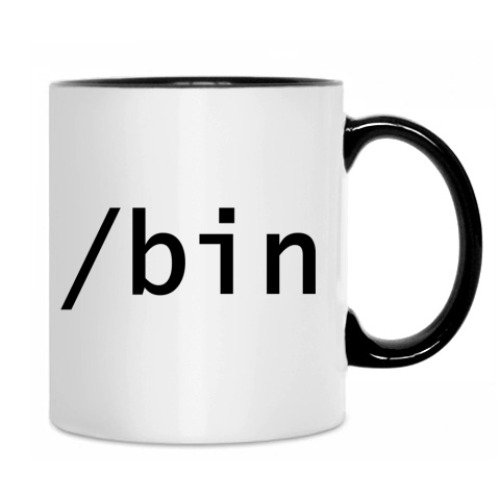Кружка с принтом C: && /bin