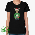 Женская футболка органик