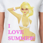 I love summer (Я люблю лето)