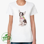 Женская футболка органик