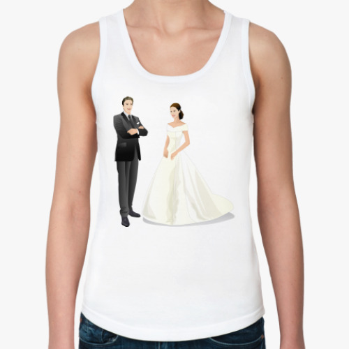 Женская майка с принтом Свадьба