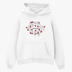 Толстовка худи оверсайз