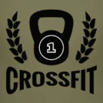 Кроссфит логотип с гирей