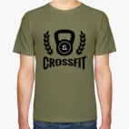 Кроссфит логотип с гирей