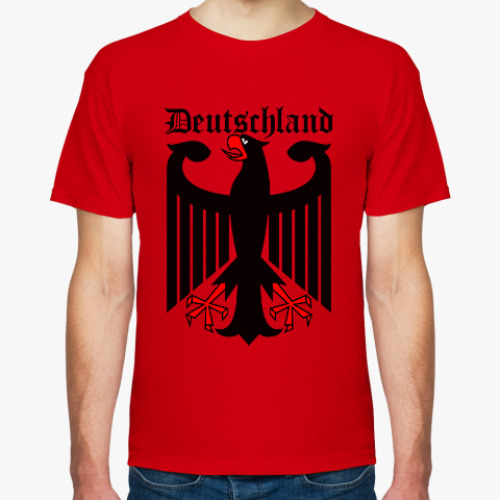 Футболка с принтом Германия