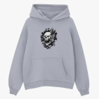 Толстовка худи оверсайз