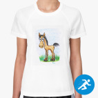 Женская спортивная футболка