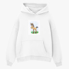 Толстовка худи оверсайз